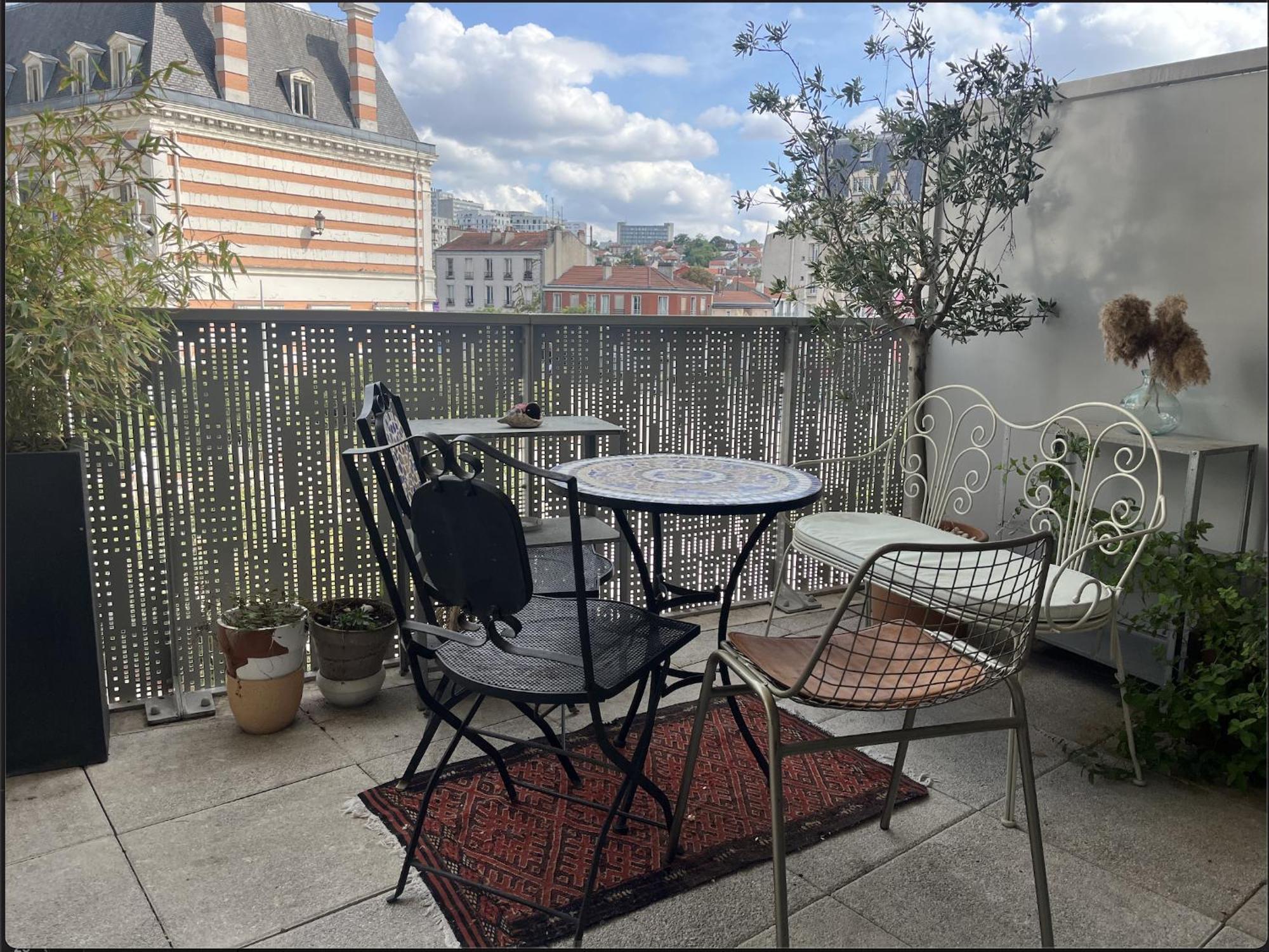 Spacious Flat With Terrasse And Parking Near Metro Bagnolet Exterior photo